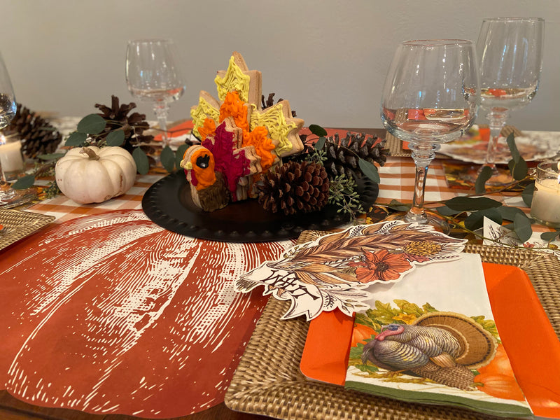 Thanksgiving centerpiece to do with your kids!